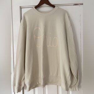 Mitchell & Ness Cream‎ Ohio Sweatshirt Size 2XL EUC